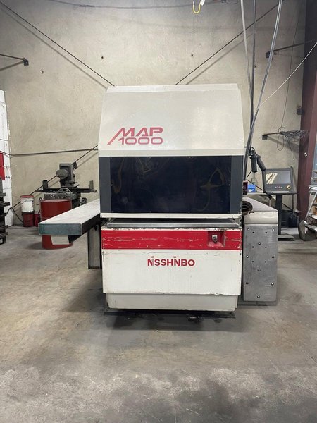 22 Ton Nisshinbo M-100 Turret Punch Press, 1997