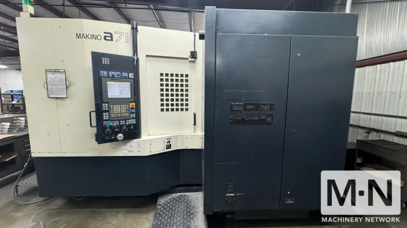 Makino A71 CNC 4-Axis CNC Horizontal Machining Center, 2010