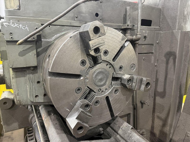3A WARNER &amp; SWASEY MODEL #3A-3500 SQUARE HAED SADDLE TYPE TURRET LATHE: YOBRO #25770