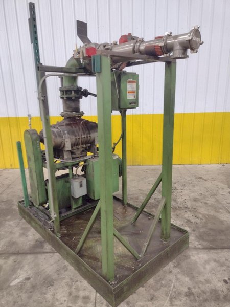 KINNEY HIGH VACUUM PUMP WITH MOTOR: YOBRO #24413