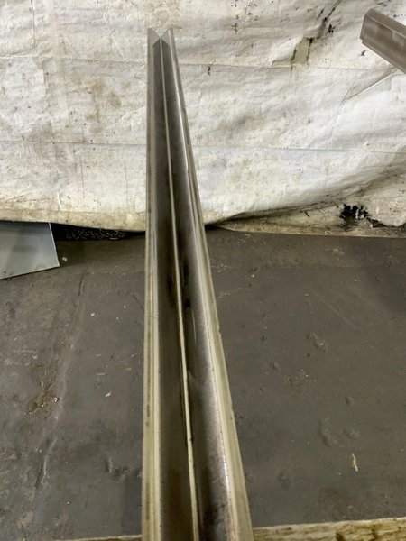 12'3" X 2" OPENING FEMALE PRESS BRAKE DIE: STOCK #80997