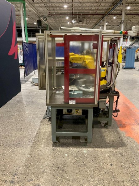 ROBOTIC WASH CELL WITH FANUC LR MATE 200IB/ RJ3ib MATE CONTROLLER