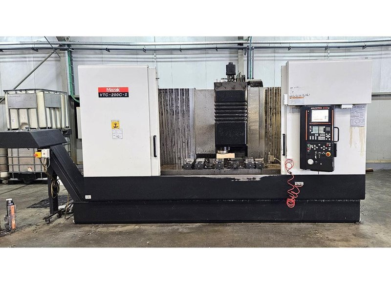 Mazak VTC 200C-II - X: 1660 - Y: 510 - Z: 510 mm CNC