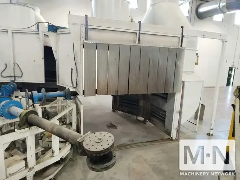 5 ARM FERRY MODEL RS5-250 ROTATIONAL MOLDING MACHINE REBUILT IN 2021