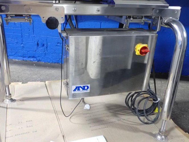 AND 40" X 12" CHECK WEIGHER  -  AD-4961-6K-3050