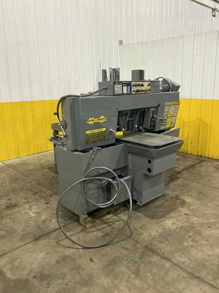 12" X 12" HYD-MECH MODEL #H-12A AUTOMATIC HORIZONTAL BANDSAW: STOCK #23723
