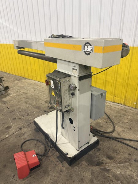 60" RAS MODEL 25.15 ROLL WELD SEAMER / PLANISHER MACHINE: YOBRO #24736