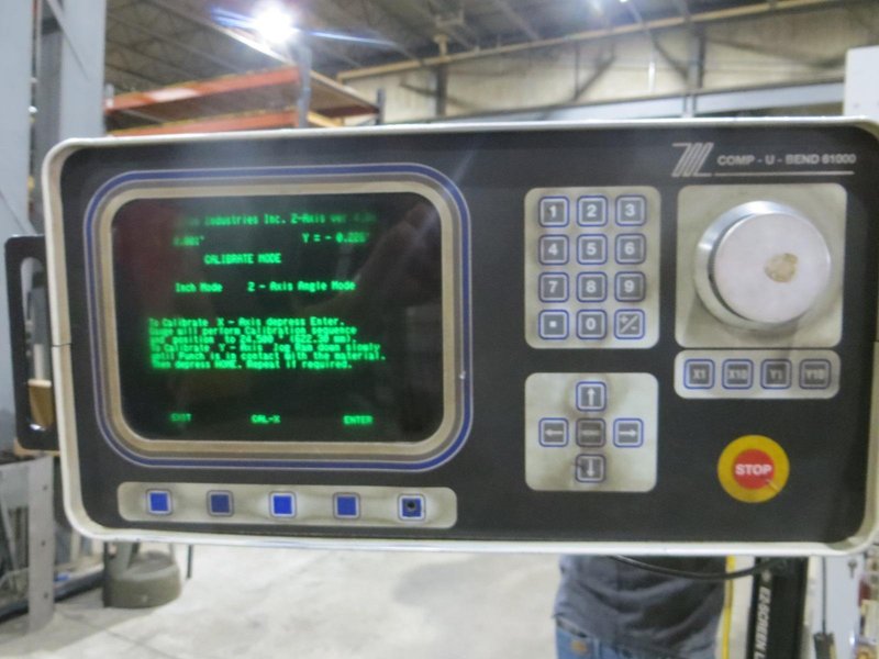 LVD 110/10 PPU 2-Axis Up-Acting CNC Press Brake with Comp-U-Bend Control