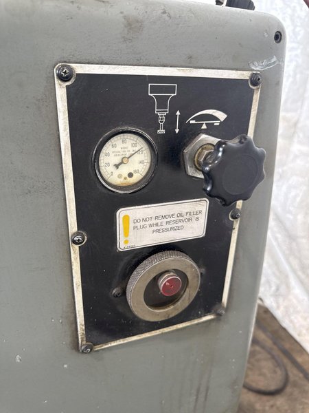 MOORE NO. G18 JIG GRINDER W/ CABINET OF TO0LING. STOCK # 0774725