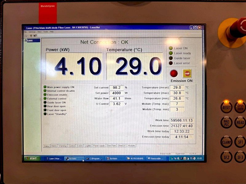Bystronic BySprint Fiber 3015 w/ Bytrans Extended Load/Unload