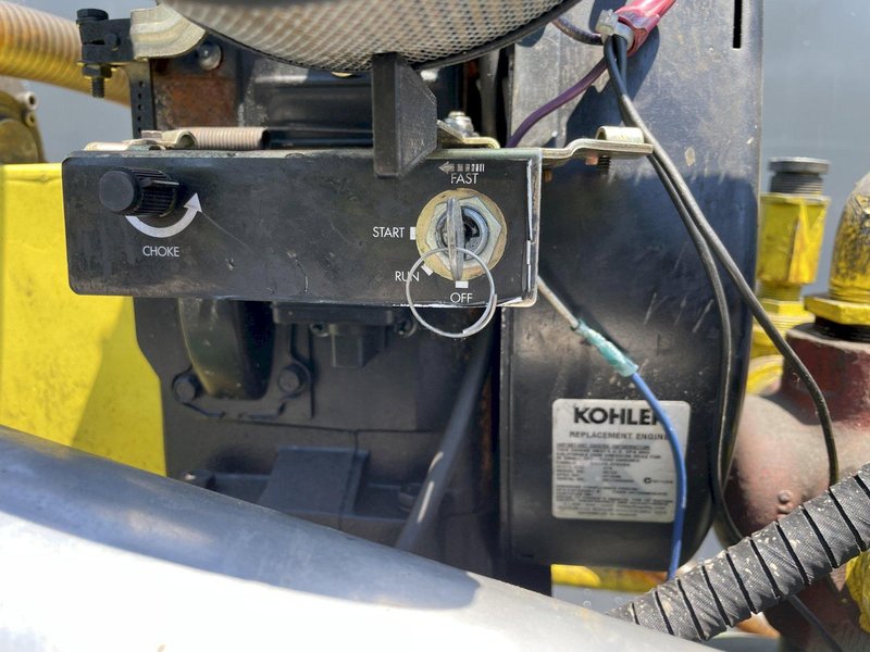 200 GALLON GARDNER DENVER MASTER CHEMICAL LP GAS MOBILE SUMP SUCKER LIQUID RECOVERY SYSTEM: STOCK #14760