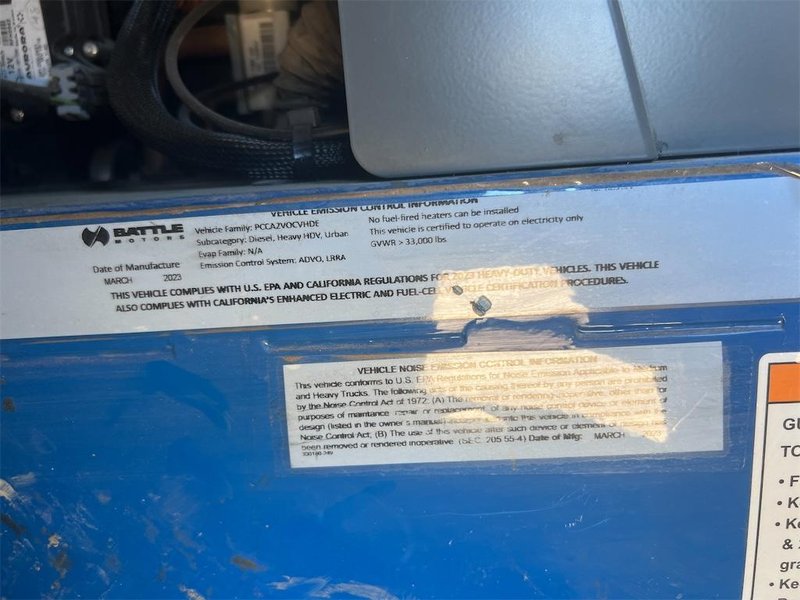 2024 Battle Motors Electric Garbage Truck 001371