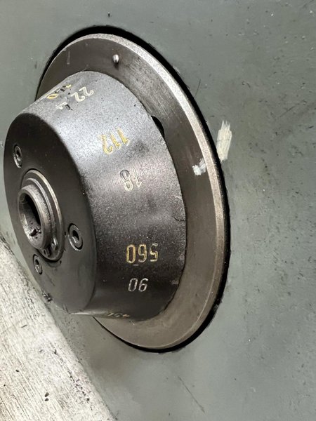 50 HP FRITZ WERNER  DOUBLE SIDED MODEL #FP7V2 HEAVY DUTY DUPLEX MILL/MILLING MACHINE. STOCK # 0309623