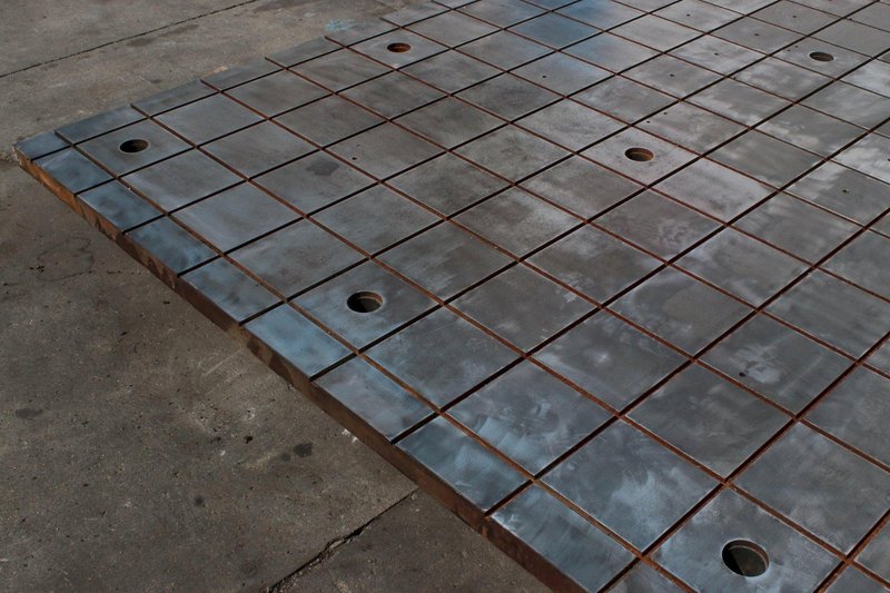 173&quot; X 78&quot; X 9&quot; HIGH PORTAGE LAYOUT PLATE: STOCK 76744