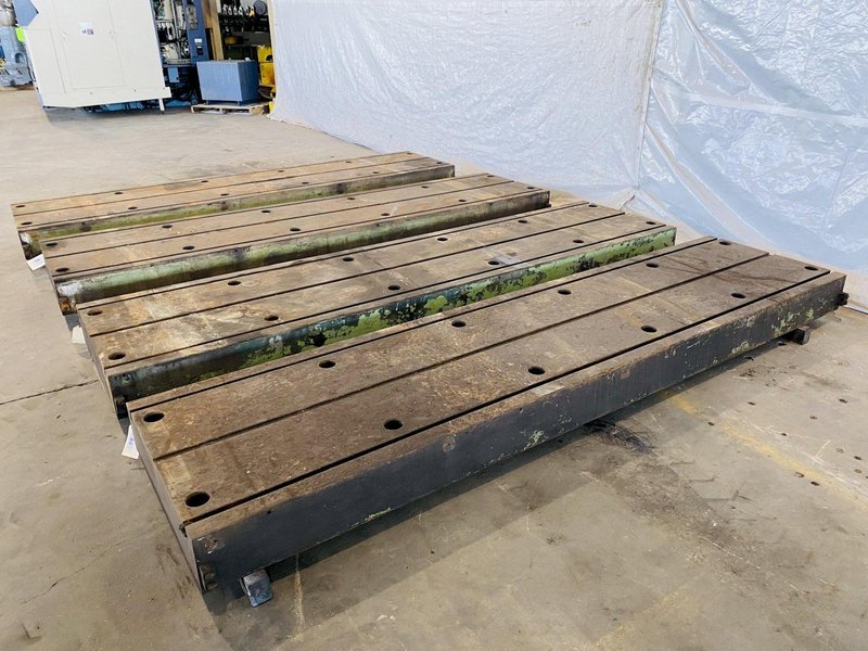 62&quot; X 262&quot; X 8&quot; T SLOTTED FLOOR PLATES. STOCK # 0317522