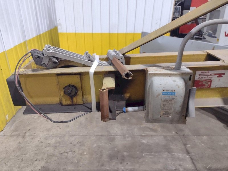 3 / 5 TON X 30' NORTH AMERICAN SINGLE GIRDER TOP RUNNING OVERHEAD BRIDGE CRANE &amp; COFFING HOIST: YOBRO #25275
