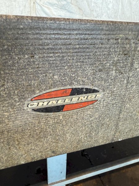 96&quot; X 48&quot; X 10&quot; GRANITE SURFACE PLATE W/ STAND. STOCK # 0880925.