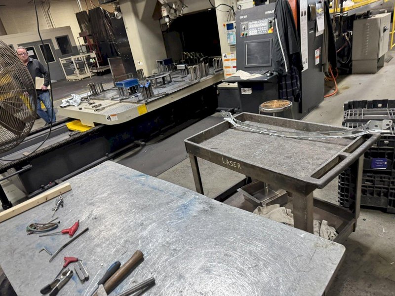 USED KOMATSU / NTC 3,300 WATT CO2 5-AXIS CNC LASER MODEL TLM 610, Stock# 11136, Year: 2013