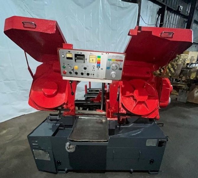 16" X 16" Amada HA 400 W Automatic Bandsaw STOCK #3055