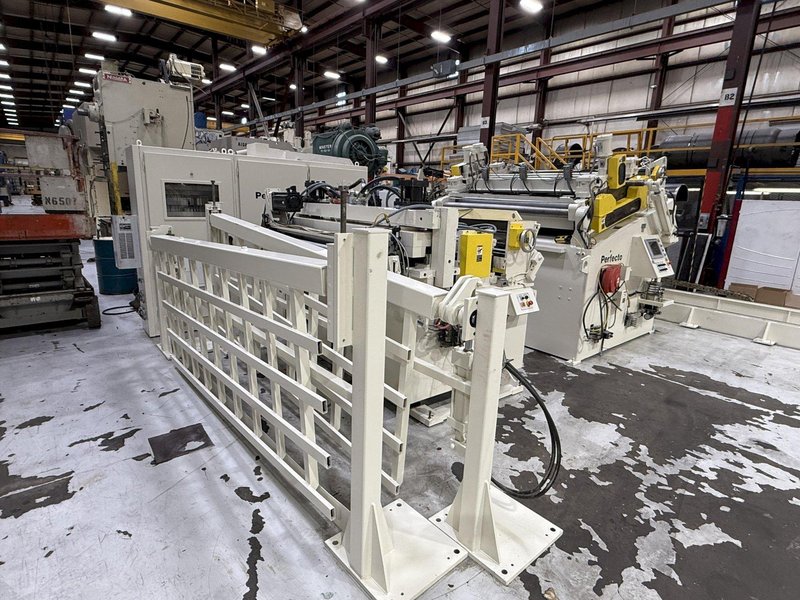 60,000 lbs. x 72&quot; wide Perfecto Complete Coil Feed Line For Sale
