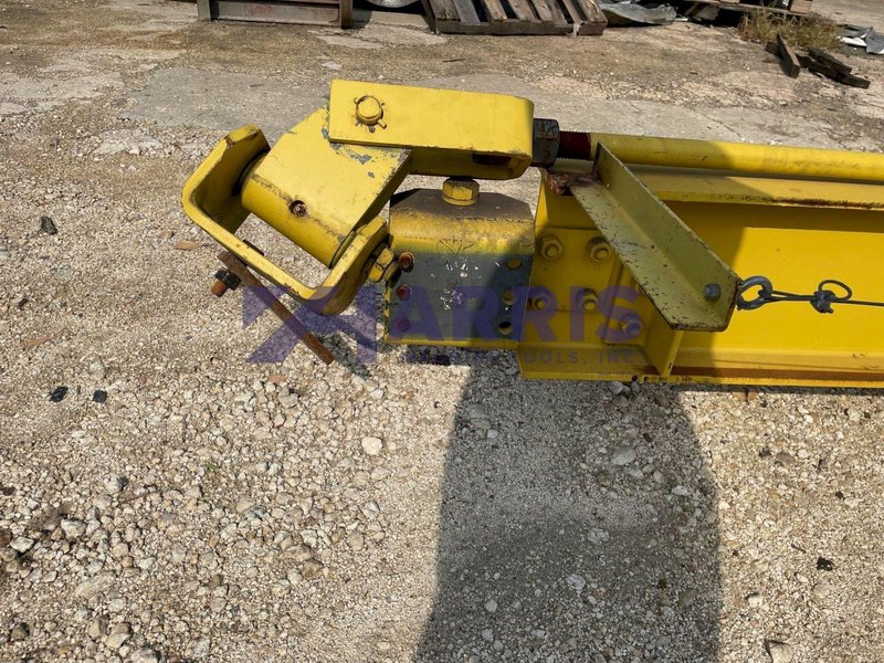 2 Ton Abell-Howe Wall Mount Jib Cranes with 1 ton hoists with Power Trolleys