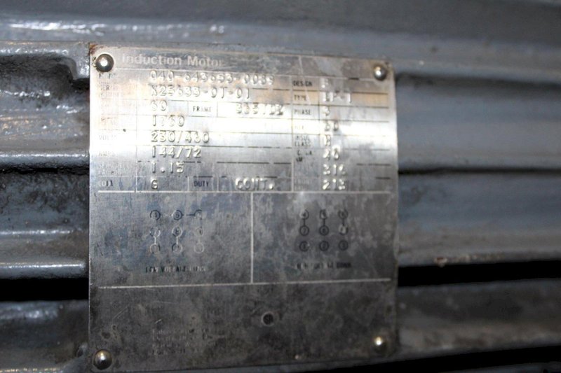 60 HP EATON DYNAMIC VS DRIVE MOTOR