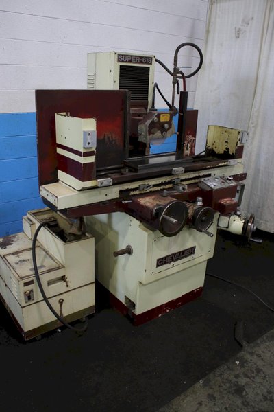 6" X 18" CHEVALIER MODEL #618 HORIZONTAL GRINDER: STOCK #76446