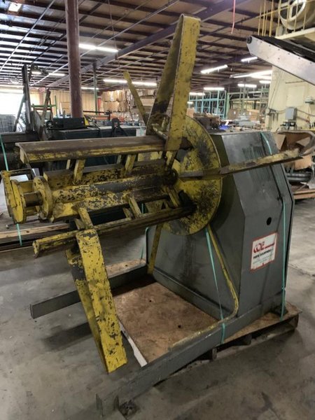 4,000 LBS X 30' COE MOTORIZED COIL REEL: STOCK #72122