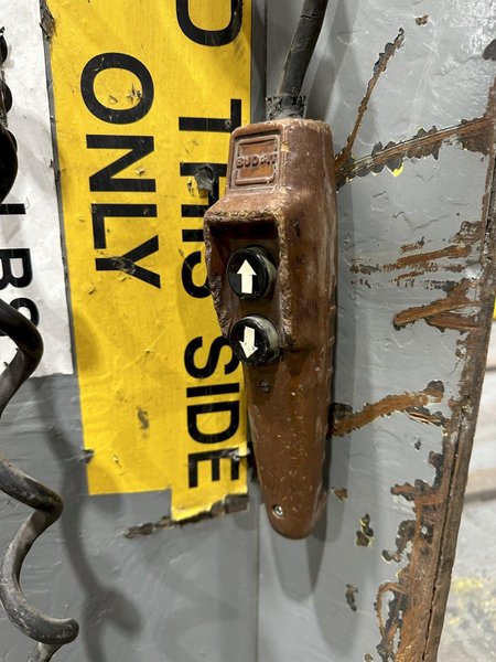 15,000 LBS (7.5 TON) WEST BEND MODEL #48-48-48 UPENDER/COIL FLIPPER STOCK # 3612