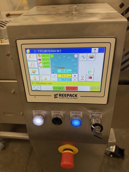 Reepack ReeFlow 50 Flow Stainless Steel Wrap Machine, 2021 – Right Hand Version, 2-Up