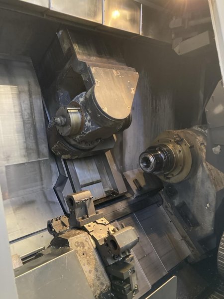 Doosan Puma MX‑2000ST Multi Axis Lathe, 2007 – Live Tooling, Sub Spindle