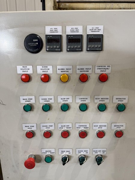 24" W X 10" H MIDBROOK MODEL #CYCLONE W/R/B0 STAINLESS STEEL BELT STYLE PARTS WASHER 2011: YOBRO #24811