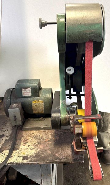 2" Burr King Belt Grinder No. 760, Internal Grinding Attachment, 1 Phase