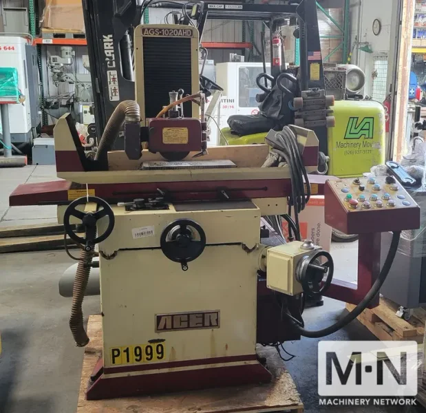 10&quot; x 20&quot; Acer AGS-1020AHD 3 Axis Auto Surface Grinder