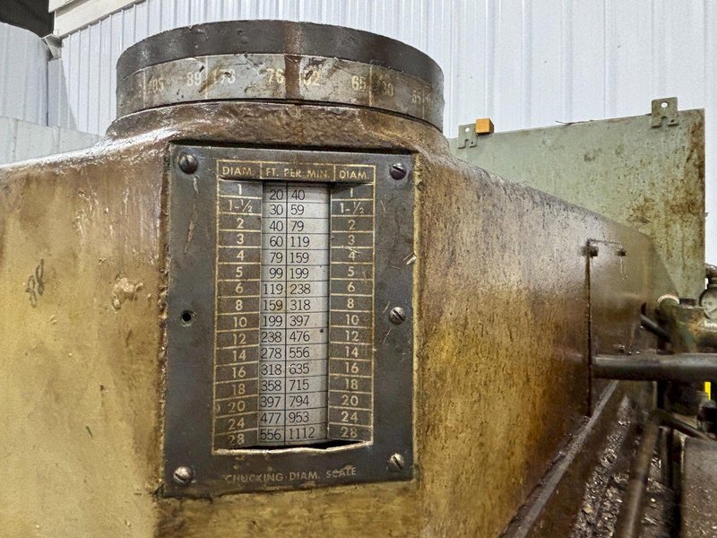 #4A WARNER &amp; SWASEY MODEL #M-3580 SQUARE HEAD 12.5&quot;
 HOLLOW SPINDLE X 144&quot; EXTENDED BED TURRET LATHE: YOBRO #24423