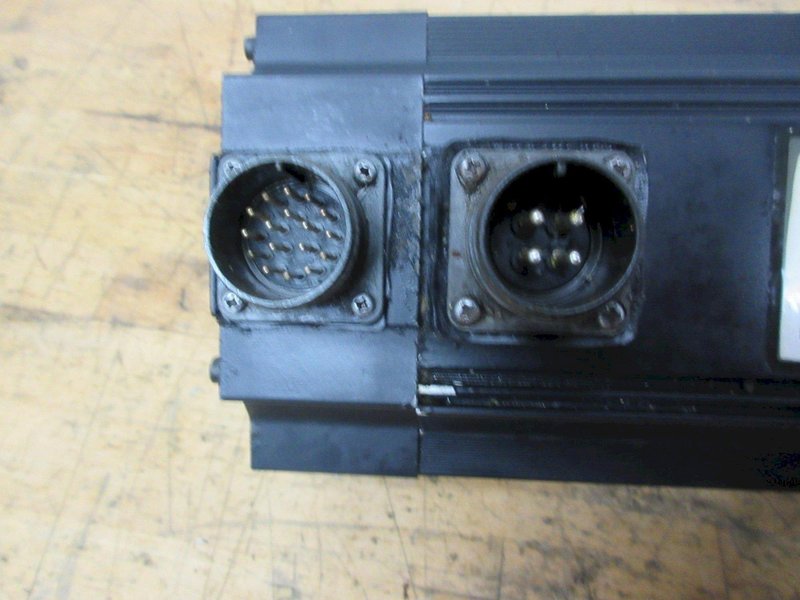 Used Haas Servo Axis Motor Sigma 1- 09 (Long) Part #93-62-0013 (Yaskawa Model USAGED-09A22K), With Coupling