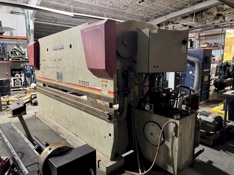 1 - PREOWNED ACCURPRESS ADVANTAGE CNC 12&#039; X 175 TON PRESS BRAKE, MODEL #: 717512, S/N: 10254, YEAR: 2008