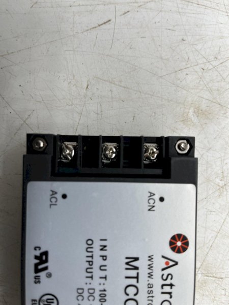 ASTRODYNE MTCC-0311 POWER SUPPLY 100-240VAC, 47-63Hz  // OUTPUT: DC +5V/ 3A STOCK #16309