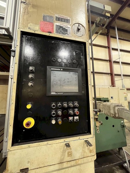 800 TON VERSON SE2-800-108-60T STRAIGHT SIDE MECHANICAL METAL STAMPING PRESS FOR SALE, PREVIOUSLY RECONDITIONED WITH UPDATED CIECO CONTROLS