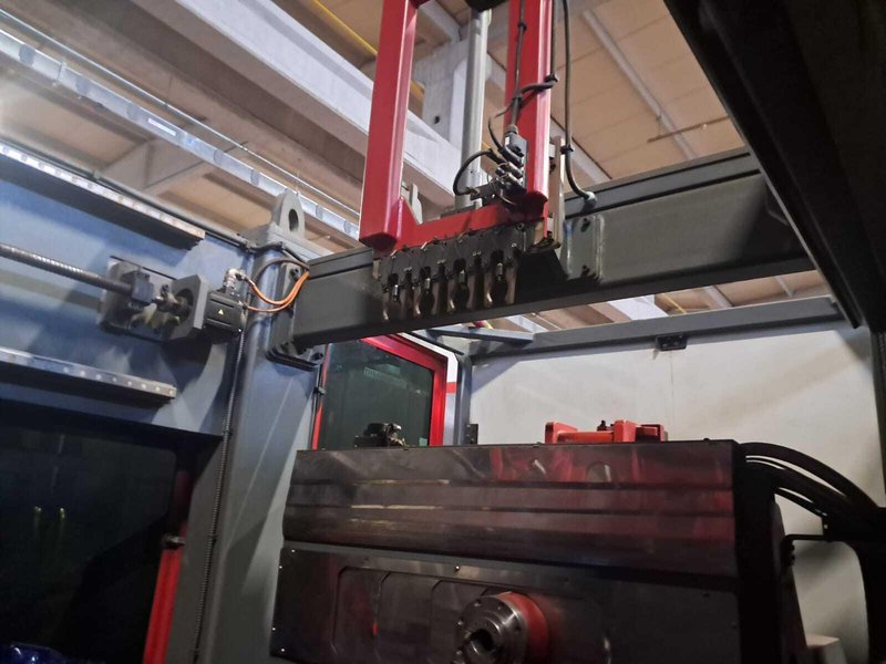 2014 Bendmak B3DL 1200 3-Spindle Beam Drill Line (#5733)