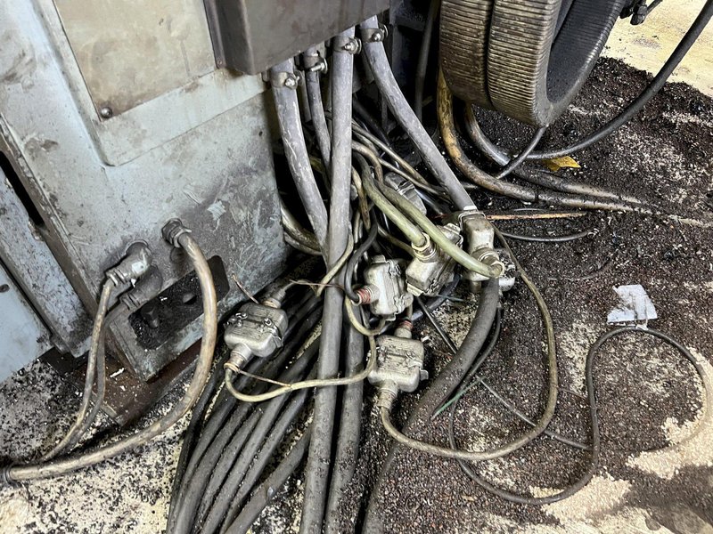 50 HP FRITZ WERNER  DOUBLE SIDED MODEL #FP7V2 HEAVY DUTY DUPLEX MILL/MILLING MACHINE. STOCK # 0309623