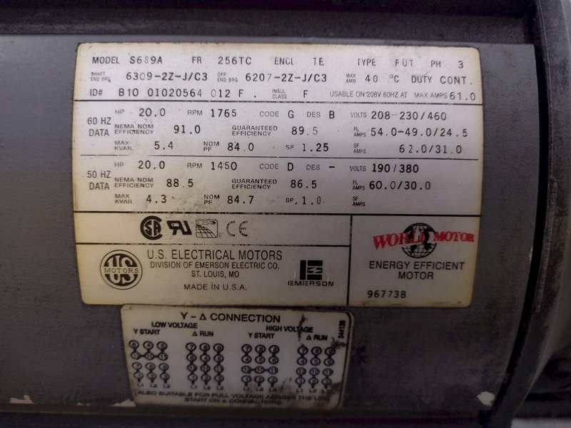 20&quot; X 40&quot; ACER MODEL #AGS-2040AHD 3 AXIS AUTOMATIC HORIZONTAL SURFACE GRINDER: STOCK #19823