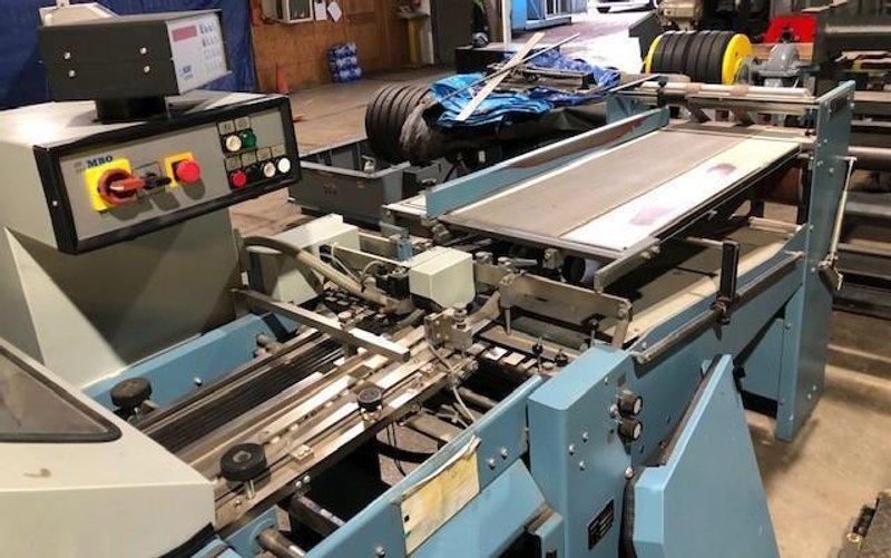 MBO B120-1-20/4 PAPER FOLDING MACHINE WITH RIGHT ANGLE STOCK# 2346