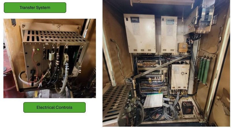 AIDA MODEL NCTHL-300/10-6R INTER PRESS LINE PACER TRANFER SYSTEM: STOCK #22205