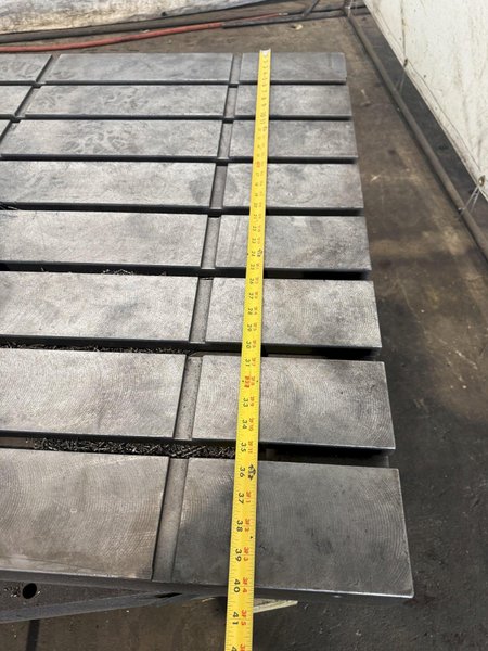 40" X 50" DEVLIEG AIR LIFT ROTARY TABLE. STOCK # 0221326