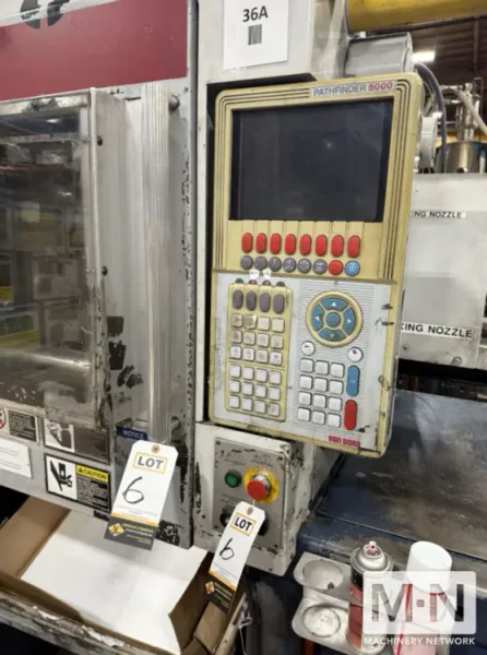 230 TON 14 OZ VAN DORN INJECTION MOLDING MACHINE MODEL 230HT MFG NEW IN 2001