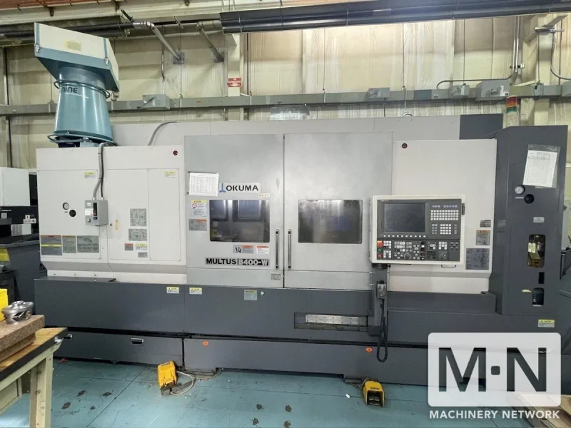 Okuma Multus B400-W CNC Lathe, 2008