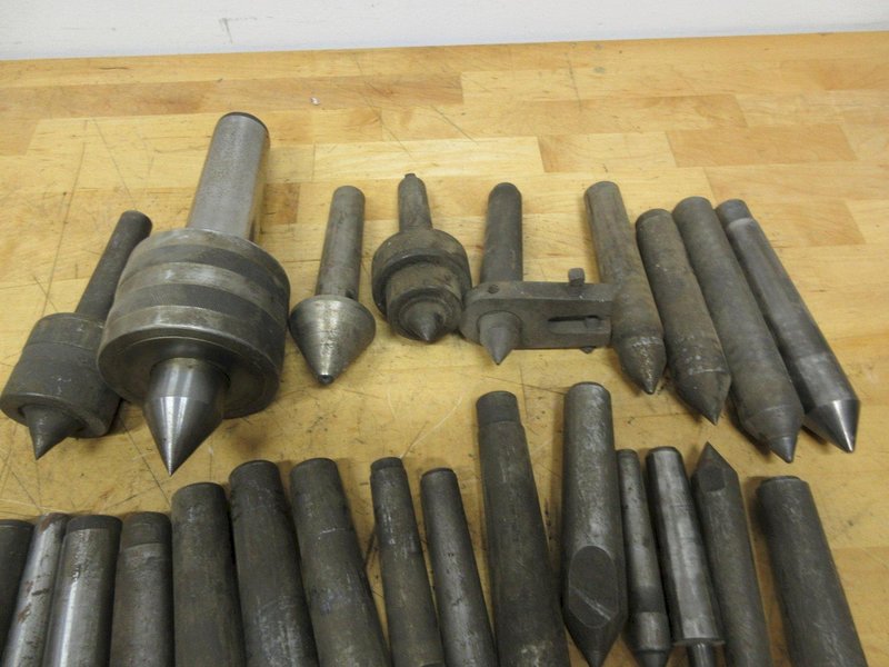 Dead or Alive Centers, Assorted Sizes #2 - #5 Morse Tapers- Auction Item
