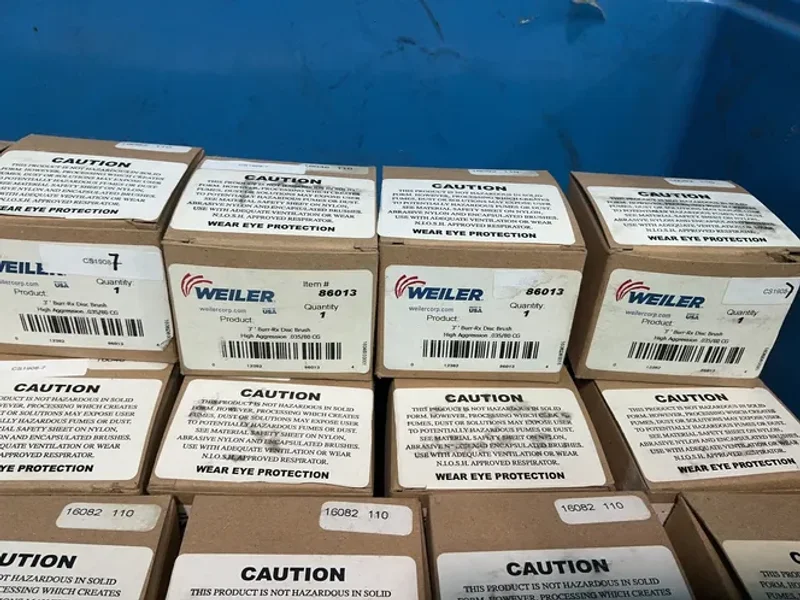 WEILER 3” BURR-RX DISC BRUSH   -  86013