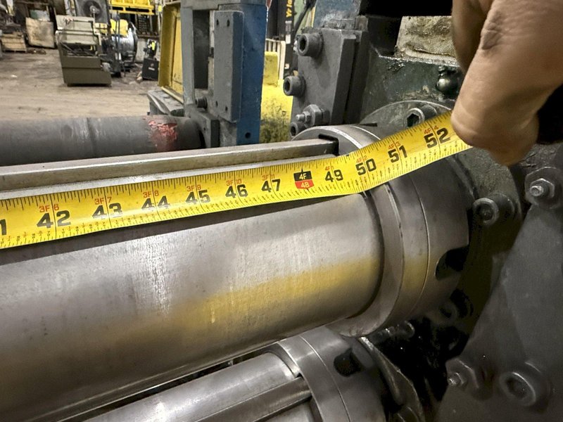 48" X 6" WEAN MOTORIZED SLITTER HEAD FOR SLITTING LINE: YOBRO #25242